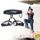 Maxbell Waist Safety Harness Belaying Descender Professional for Tree Women Men style C