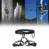 Maxbell Waist Safety Harness Belaying Descender Professional for Tree Women Men style C