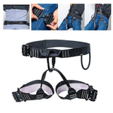 Maxbell Waist Safety Harness Belaying Descender Professional for Tree Women Men style C