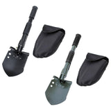 Maxbell Multifunction Folding Camping Spade Equipment with Storage Bag Hiking Black