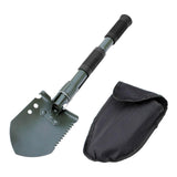 Maxbell Multifunction Folding Camping Spade Equipment with Storage Bag Hiking Green