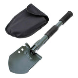 Maxbell Multifunction Folding Camping Spade Equipment with Storage Bag Hiking Green