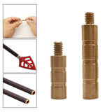 Maxbell 12Pcs Brass Inserts Counterweight Thread Bow Weight for Compound Recurve Bow 50gr