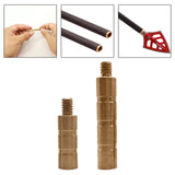 Maxbell 12Pcs Brass Inserts Counterweight Thread Bow Weight for Compound Recurve Bow 50gr