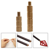 Maxbell 12Pcs Brass Inserts Counterweight Thread Bow Weight for Compound Recurve Bow 50gr