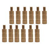 Maxbell 12Pcs Brass Inserts Counterweight Thread Bow Weight for Compound Recurve Bow 50gr