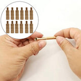 Maxbell 12Pcs Brass Inserts Counterweight Thread Bow Weight for Compound Recurve Bow 50gr