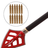 Maxbell 12Pcs Brass Inserts Counterweight Thread Bow Weight for Compound Recurve Bow 100gr