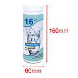 Maxbell Water Test Strips Water Quality Test 50 Strips Nitrite PH Value for Home