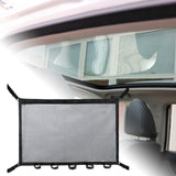 Maxbell Mesh Car Roof Organizer Fishing Rod Holder for Blanket Sundries Long Trip