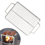 Maxbell Grill Rack Stove Rack Pot Stand Fish Vegetables for Barbecue Cooking Picnic 25cm x 17.5cm