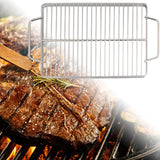 Maxbell Grill Rack Stove Rack Pot Stand Fish Vegetables for Barbecue Cooking Picnic 25cm x 17.5cm