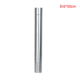 Maxbell 20inch Flue Extension Tube Chimney Hiking Water Heater Burner Stove Pipes 8cmx50cm