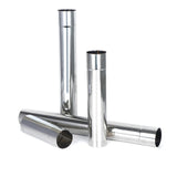Maxbell 20inch Flue Extension Tube Chimney Hiking Water Heater Burner Stove Pipes 8cmx50cm