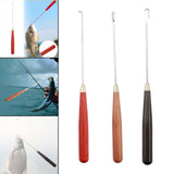 Maxbell Stainless Steel Fish Hook Remover Disgorger Fishing Tackle Practical Easy Red