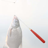 Maxbell Stainless Steel Fish Hook Remover Disgorger Fishing Tackle Practical Easy Red