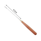 Maxbell Stainless Steel Fish Hook Remover Disgorger Fishing Tackle Practical Easy Light Brown