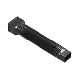 Maxbell Downspout Extended Drain Pipe Extension Garden Drainage Connector Home Black