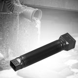 Maxbell Downspout Extended Drain Pipe Extension Garden Drainage Connector Home Black