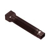 Maxbell Downspout Extended Drain Pipe Extension Garden Drainage Connector Home Brown