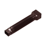 Maxbell Downspout Extended Drain Pipe Extension Garden Drainage Connector Home Brown