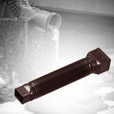 Maxbell Downspout Extended Drain Pipe Extension Garden Drainage Connector Home Brown