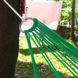 Maxbell Camping Hammock Swing Net Sleeping Bed with Hooks for Hiking Garden Yard Blue
