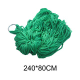 Maxbell Camping Hammock Swing Net Sleeping Bed with Hooks for Hiking Garden Yard Green
