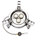 Maxbell Camping Gas Stove with Storage Bag Windproof Outdoor Stove Burner for Hiking