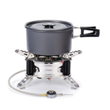 Maxbell Camping Gas Stove with Storage Bag Windproof Outdoor Stove Burner for Hiking