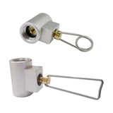 Maxbell Gas Refill Adapter Shifter Connector Camping Gas Stove Adaptor for Outdoor Round Handle