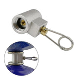 Maxbell Gas Refill Adapter Shifter Connector Camping Gas Stove Adaptor for Outdoor Round Handle