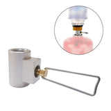 Maxbell Gas Refill Adapter Shifter Connector Camping Gas Stove Adaptor for Outdoor Straight Handle