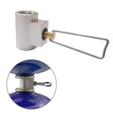 Maxbell Gas Refill Adapter Shifter Connector Camping Gas Stove Adaptor for Outdoor Straight Handle