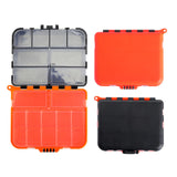 Maxbell Fishing Tackle Box with Handle Adjustable Dividers Portable Hook Storage Box