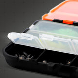 Maxbell Fishing Tackle Box with Handle Adjustable Dividers Portable Hook Storage Box