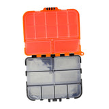 Maxbell Fishing Tackle Box with Handle Adjustable Dividers Portable Hook Storage Box