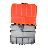 Maxbell Fishing Tackle Box with Handle Adjustable Dividers Portable Hook Storage Box