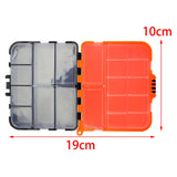 Maxbell Fishing Tackle Box with Handle Adjustable Dividers Portable Hook Storage Box