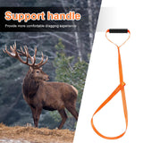 Maxbell Deer Drag and Harness Multifunctional Tow Rope Band Padded Handle Durable