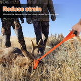 Maxbell Reflective Deer Drag Harness Hunting Accessories Other Small Animals Orange
