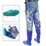 Maxbell Hip Waders Wading Trousers Wading Hip Boots Thigh Waders Men Women Non Slip 42