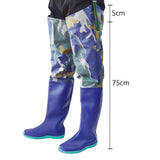 Maxbell Hip Waders Wading Trousers Wading Hip Boots Thigh Waders Men Women Non Slip 44