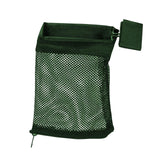 Maxbell Mesh Recycling Bag Collection Container Storage Bag for Camp Office Hiking Green