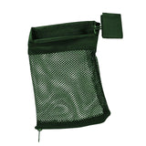 Maxbell Mesh Recycling Bag Collection Container Storage Bag for Camp Office Hiking Green