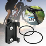 Maxbell Bike Race Number Plate Mount Holder Bracket for Triathlon Race round tube