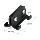 Maxbell Bike Race Number Plate Mount Holder Bracket for Triathlon Race round tube