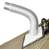 Maxbell Chimney Pipe Wood Ventilation Tent Pipe for Outdoor Elbow Furnace