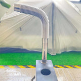 Maxbell Chimney Pipe Wood Ventilation Tent Pipe for Outdoor Elbow Furnace