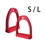 Maxbell 2Pcs Horse Riding Stirrups Non Slip Tool Rubber Pad for Horse Riding Outdoor L 11.8cmx11cm